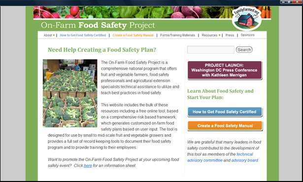 On-Farm Food Safety
